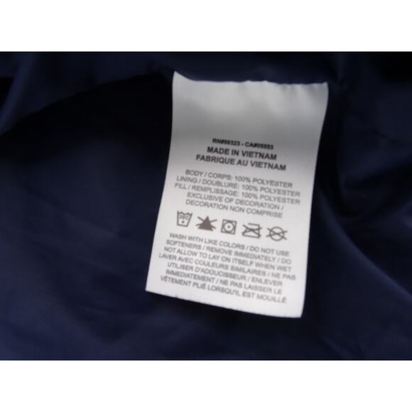 Nike Sportswear Synthetic Fill Puffer Jacket Blue/White/Green Men Size XL Used - Picture 7 of 10